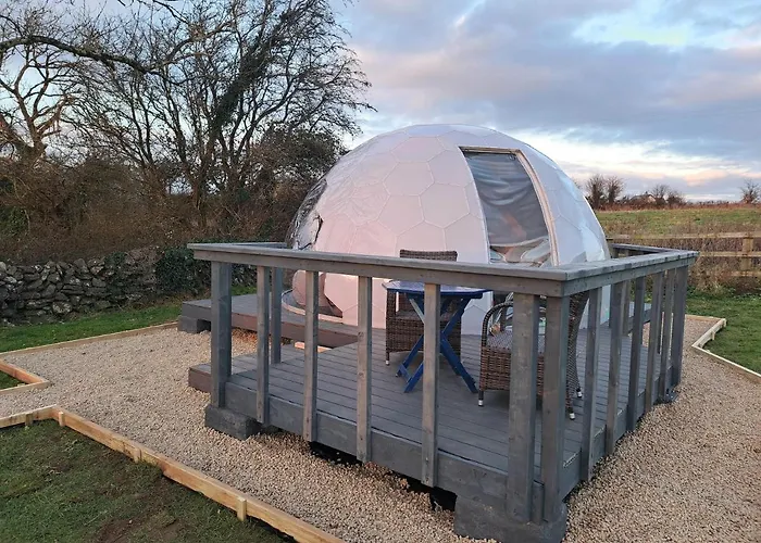 Ferienhaus Burren Glamping Dome - 1 Bed Lux Pets Welcome *